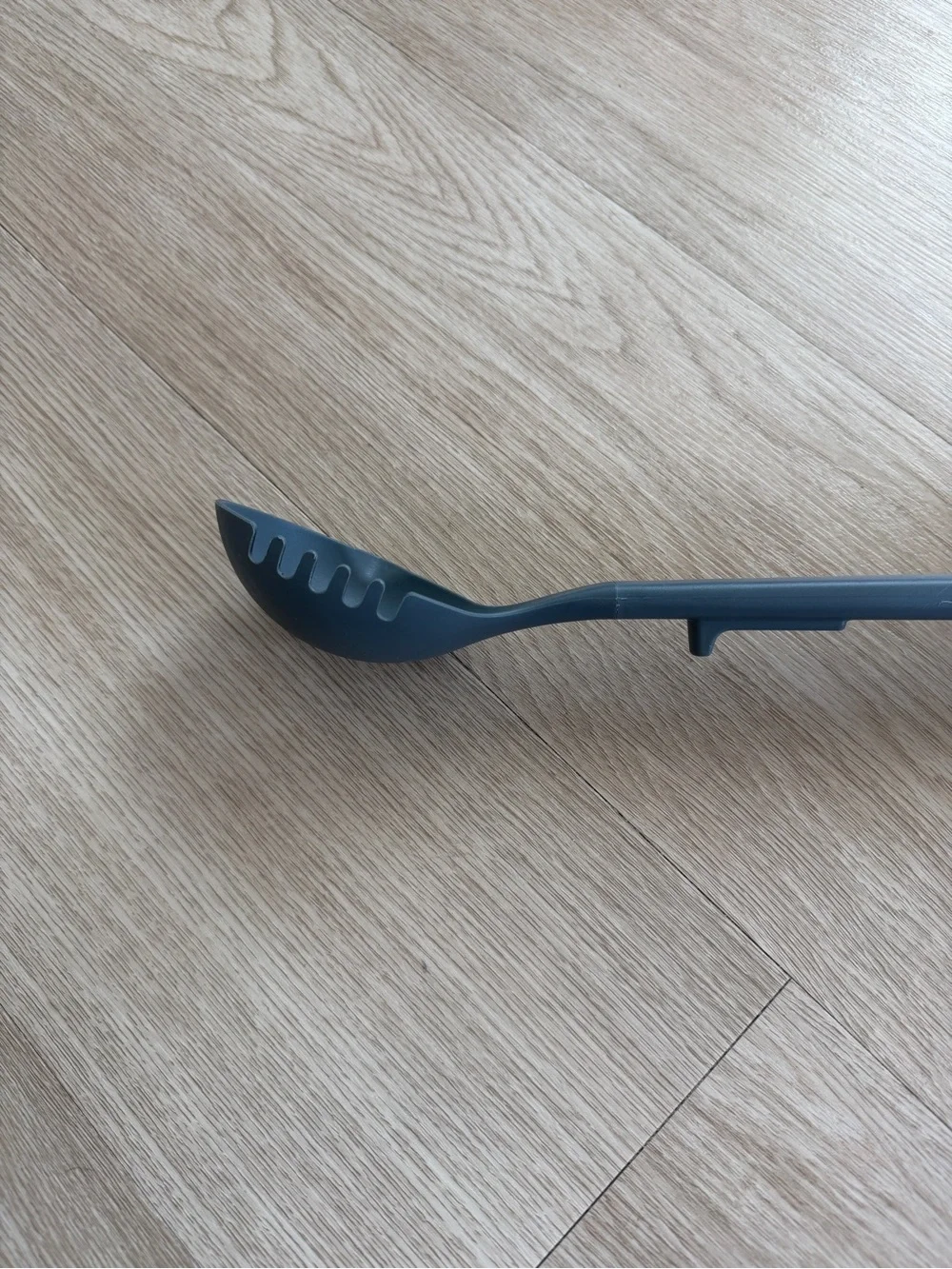 Ninja Possible Pot Spoon Ladle Pasta Multi-Function Utensil Teeth Spout Gray